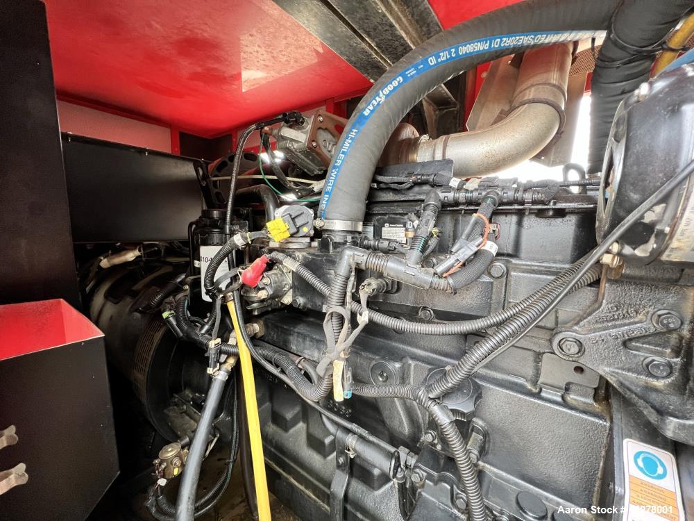 Used Baldor 200 kW Standby (180 kW prime) Rental Grade Portable Diesel Generator Set, model TS250T, SN-P1110270012. John Deere 6068HF475 engine rated 314 HP at 1800 RPM, SN-PE6068L114688, EPA tier 3 ...